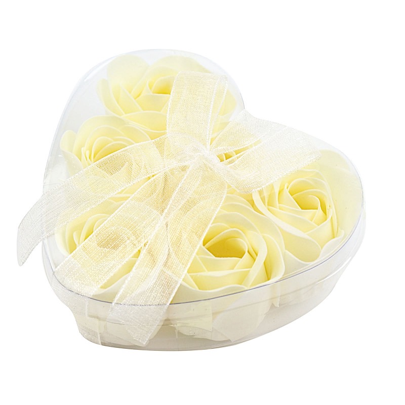 24 Scented Rose Soap Wedding Favors Gift Boxes Ribbons Party Events Decorations - Picture 11 of 66