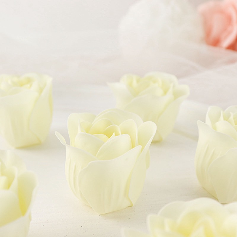 24 Scented Rose Soap Wedding Favors Gift Boxes Ribbons Party Events Decorations - Picture 16 of 66