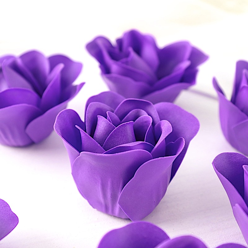 24 Scented Rose Soap Wedding Favors Gift Boxes Ribbons Party Events Decorations - Picture 32 of 66