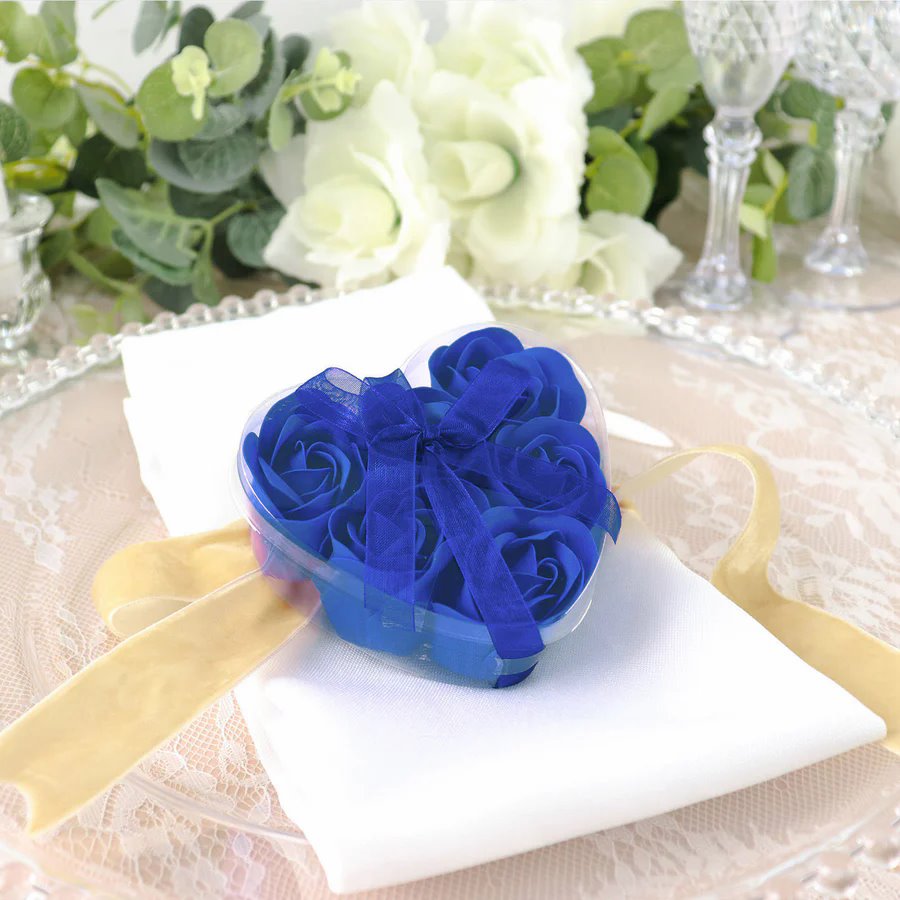 24 Scented Rose Soap Wedding Favors Gift Boxes Ribbons Party Events Decorations - Picture 52 of 66
