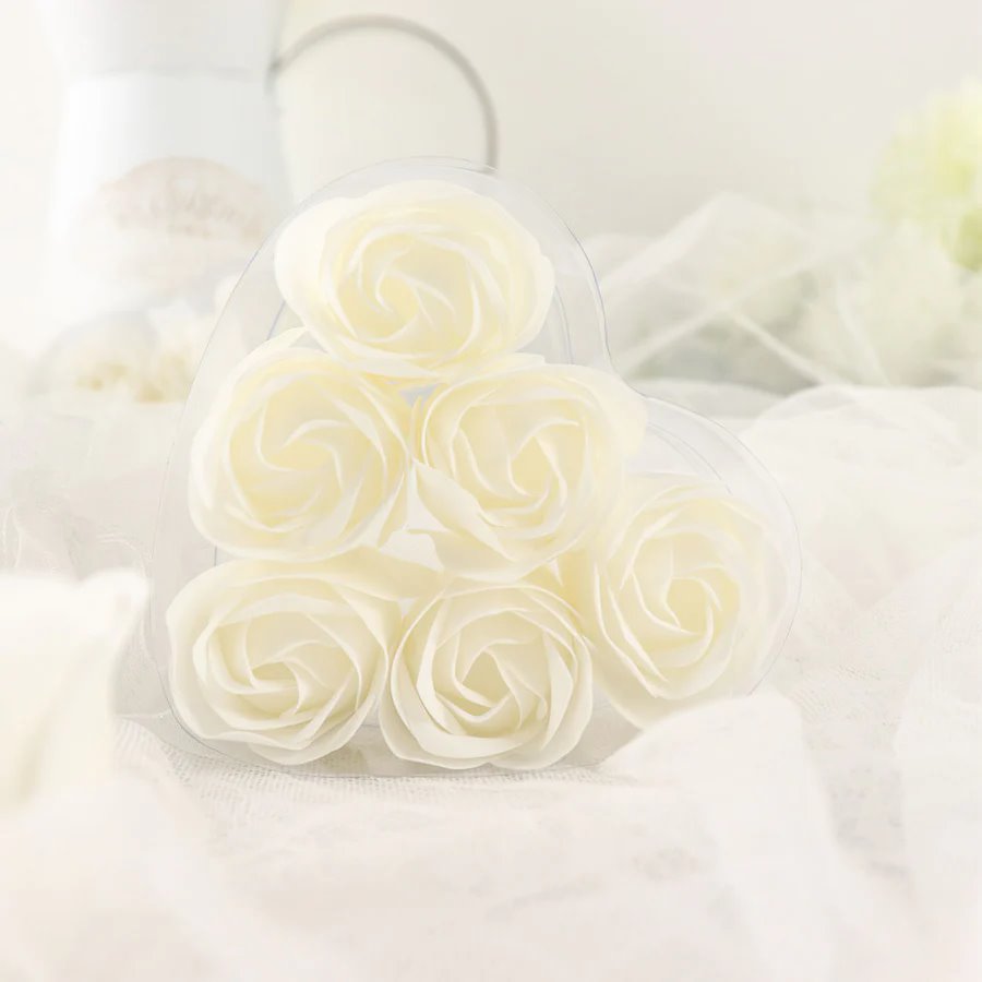 24 Scented Rose Soap Wedding Favors Gift Boxes Ribbons Party Events Decorations - Picture 66 of 66