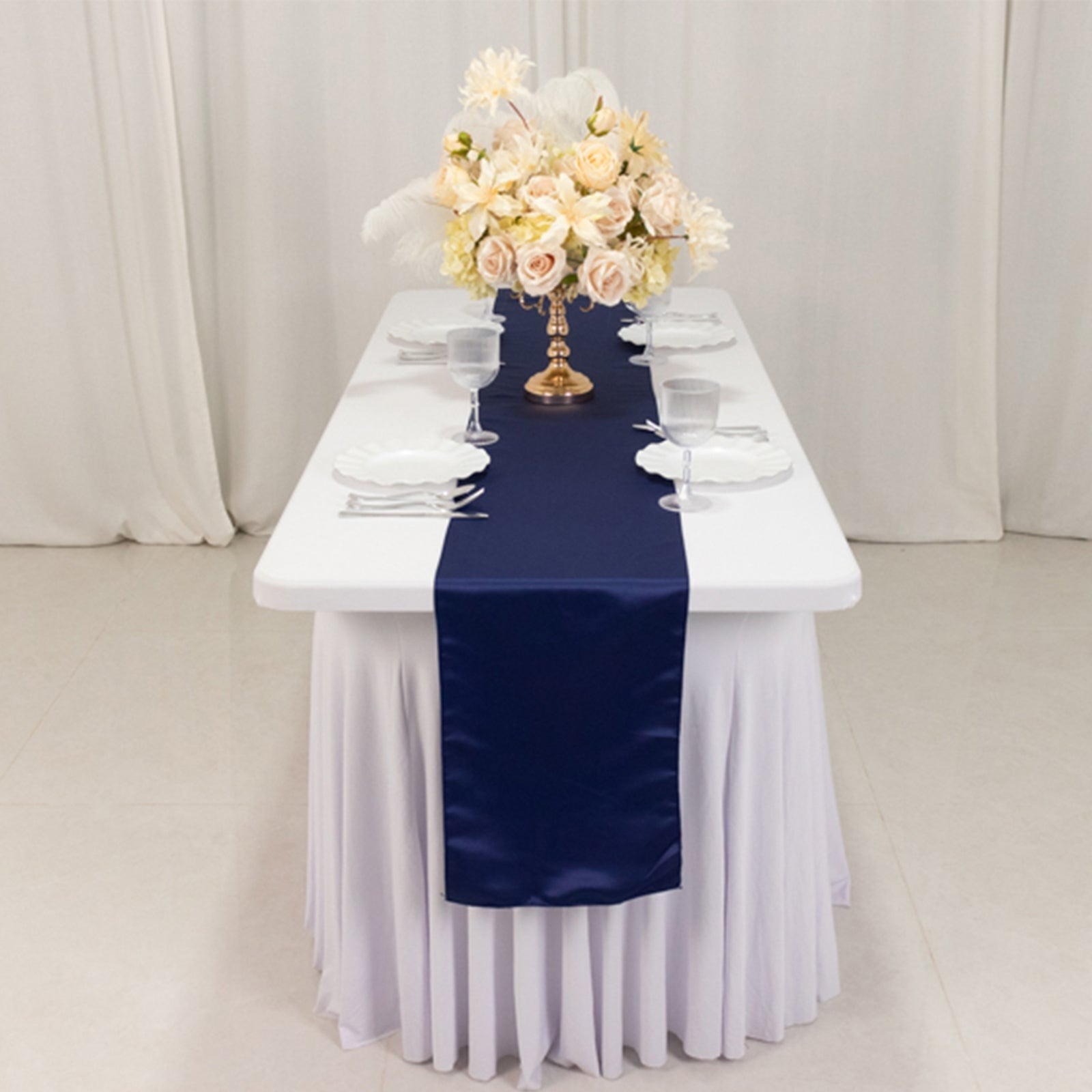 12" x 108" Satin Tischplatte Läufer glänzend Hochzeit Party Catering Dekorationen - Bild 108 von 170