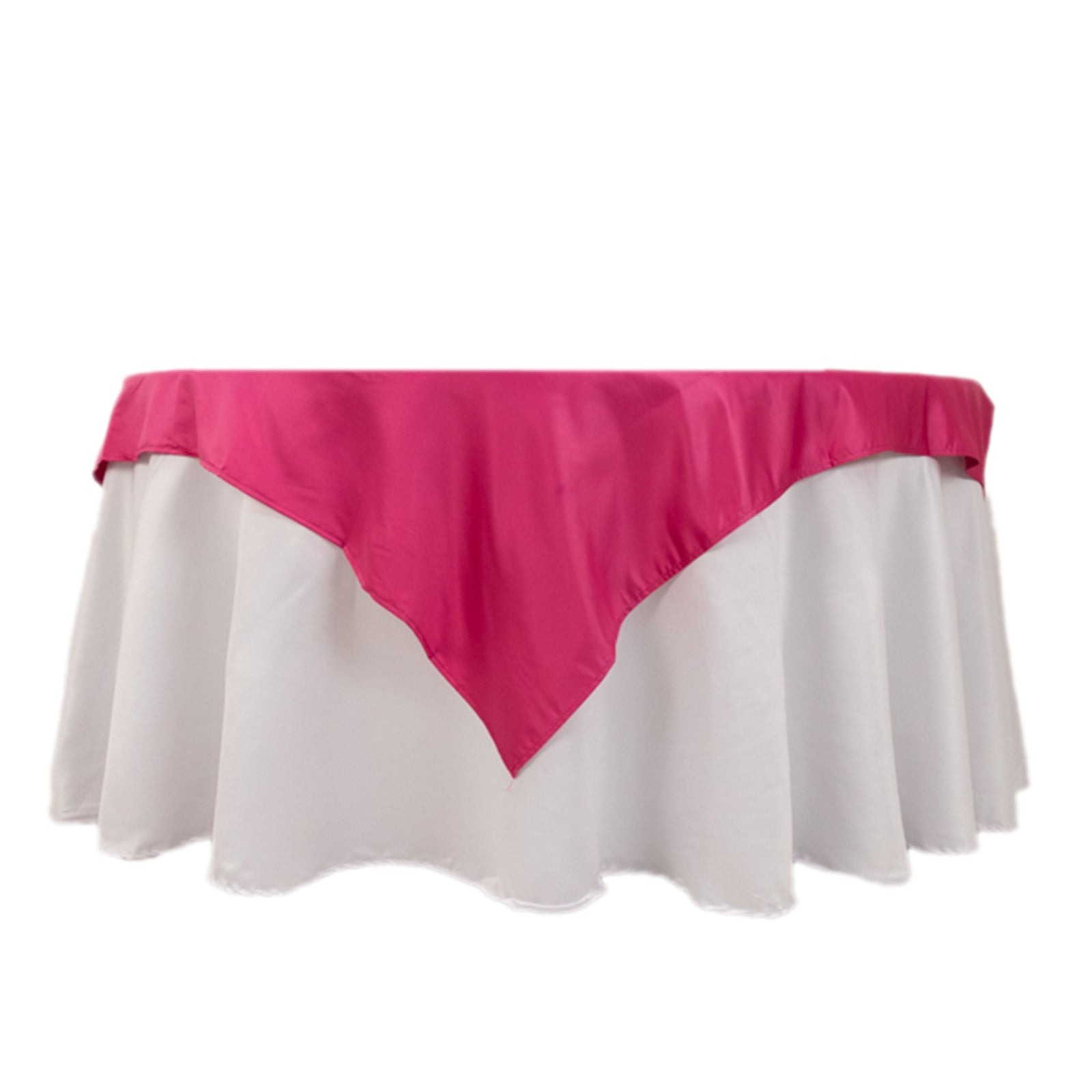 54"x54" Square Lamour Satin Tablecloths for a Wedding Party Decorations Supplies - Picture 48 of 135