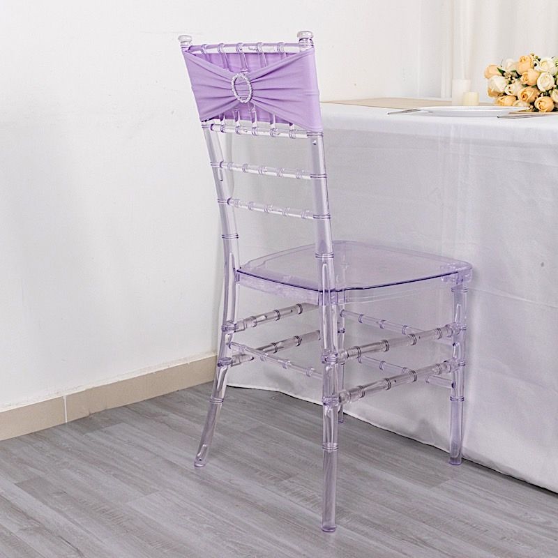 20 Spandex CHAIR SASHES with Silver Round Buckles Wedding Party Decorations SALE - Picture 85 of 188