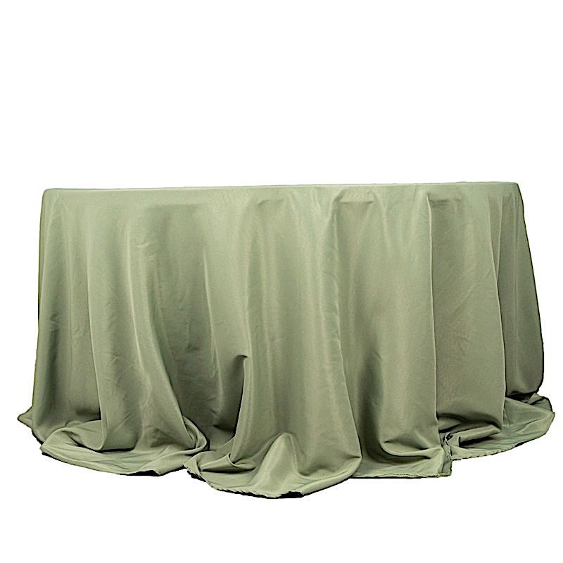 6 pcs 132" Round Premium Polyester Tablecloths Wedding Party Table Linens SALE - Picture 42 of 100