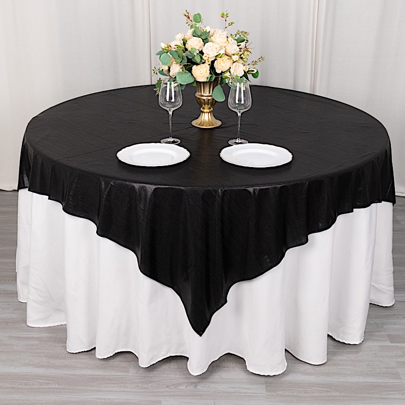 72x72 in Glitter Sequin Dots Polyester Square TABLE OVERLAY Party Decorations - Picture 26 of 72