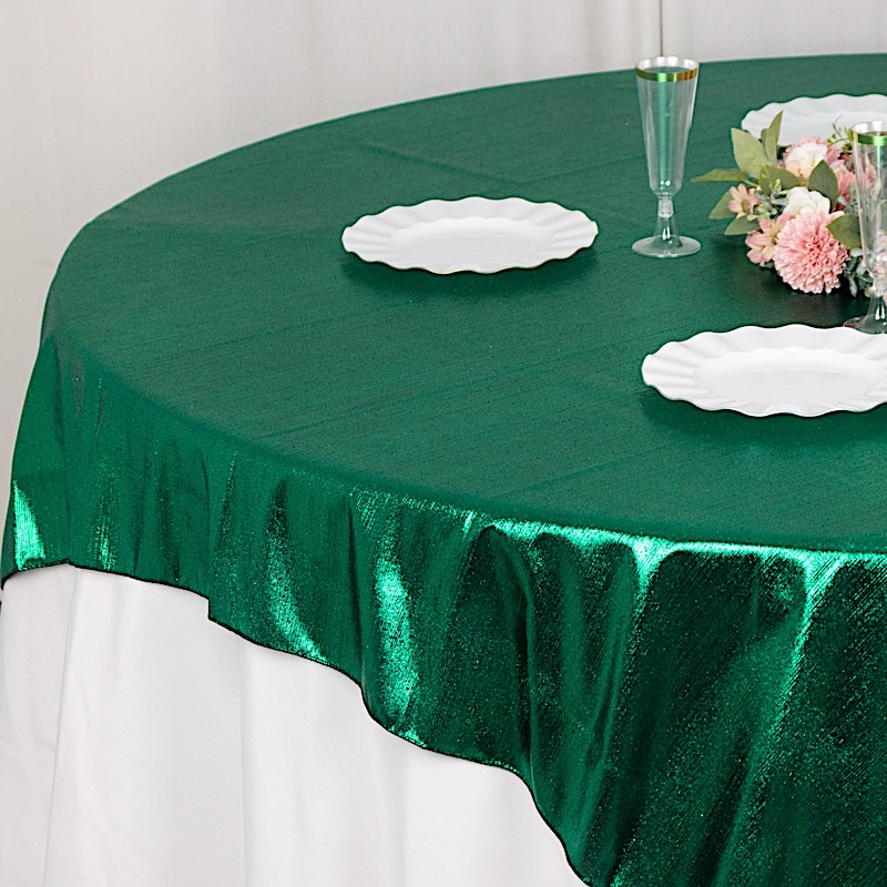 72x72 in Glitter Sequin Dots Polyester Square TABLE OVERLAY Party Decorations - Picture 45 of 72