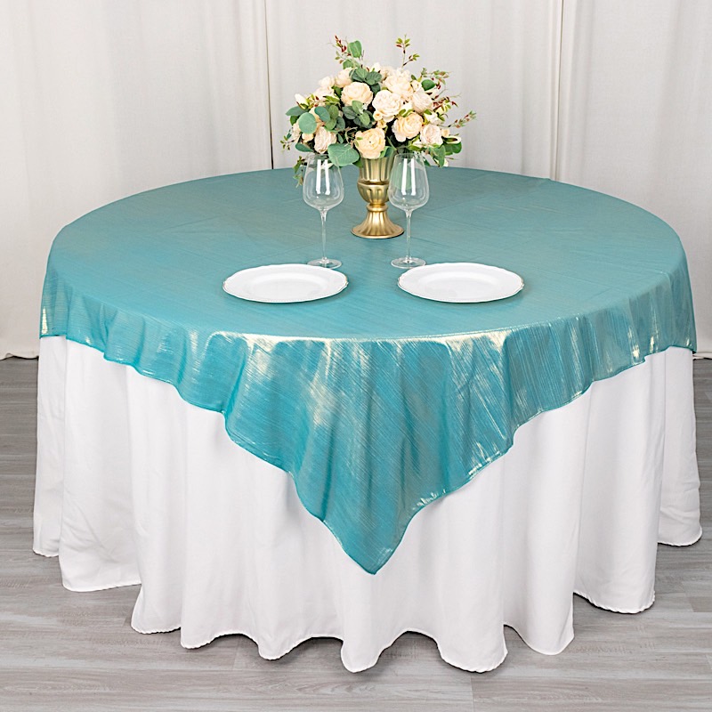 72x72 in Glitter Sequin Dots Polyester Square TABLE OVERLAY Party Decorations - Picture 65 of 72