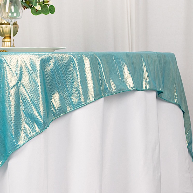 72x72 in Glitter Sequin Dots Polyester Square TABLE OVERLAY Party Decorations - Picture 68 of 72