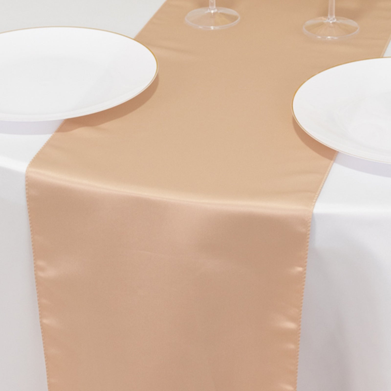 12" x 108" Satin Tischplatte Läufer glänzend Hochzeit Party Catering Dekorationen - Bild 118 von 170