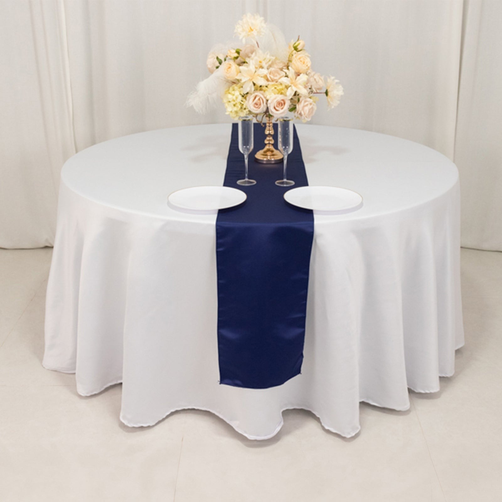 12" x 108" Satin Tischplatte Läufer glänzend Hochzeit Party Catering Dekorationen - Bild 107 von 170