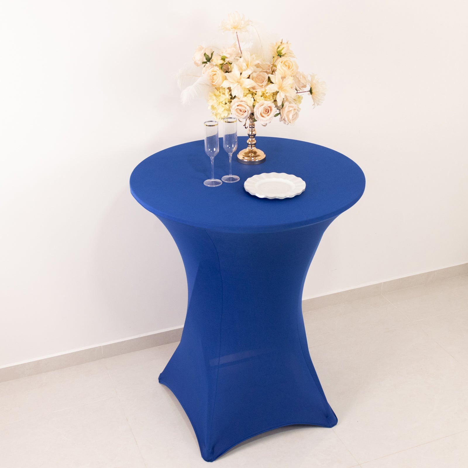 36" Elegant Spandex Cocktail Table Cover High Top Style Tablecloths Wedding - Picture 109 of 147