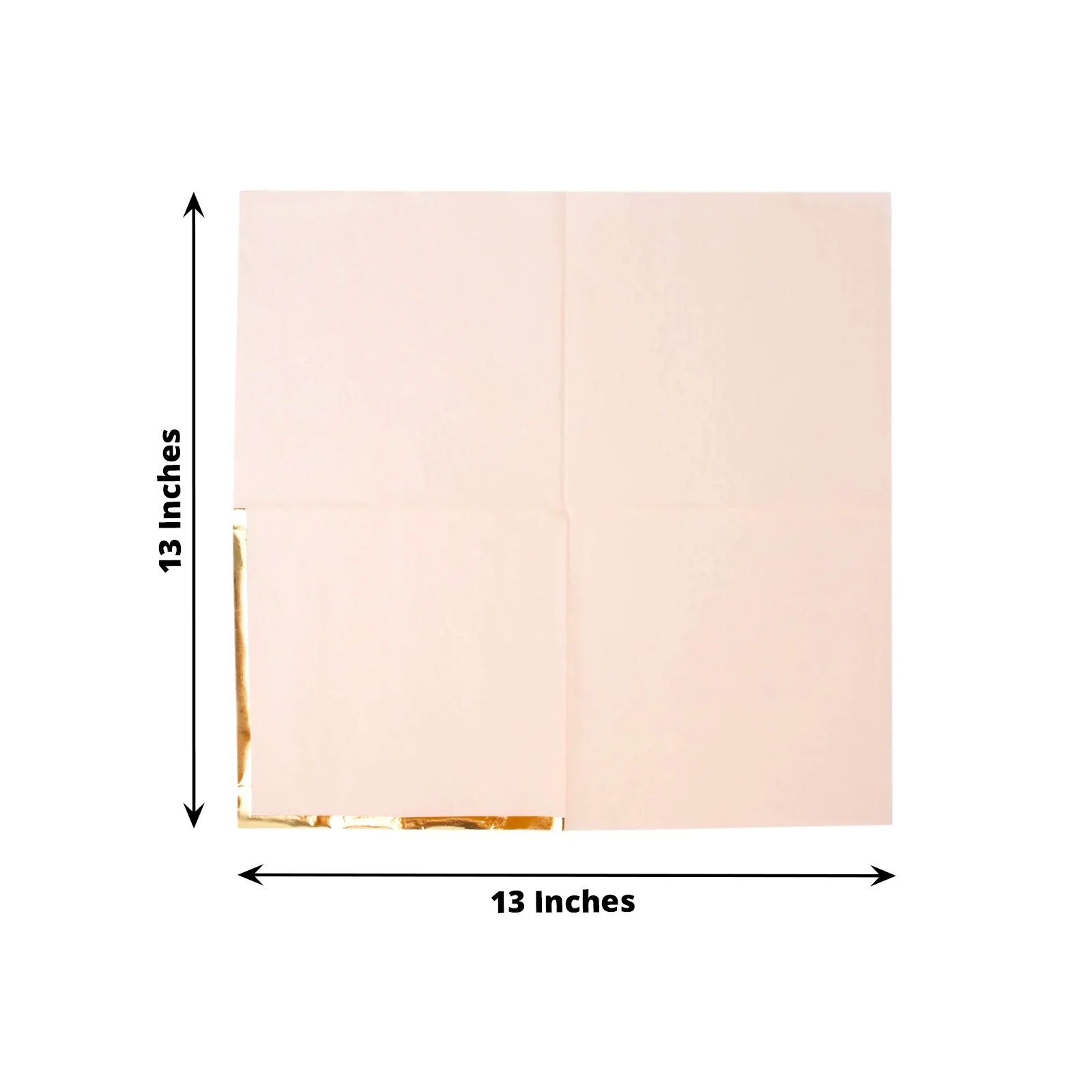50 pcs 2 Ply Dinner Cocktail Paper Napkins Gold Rim Party Events Decorations - Picture 12 of 136