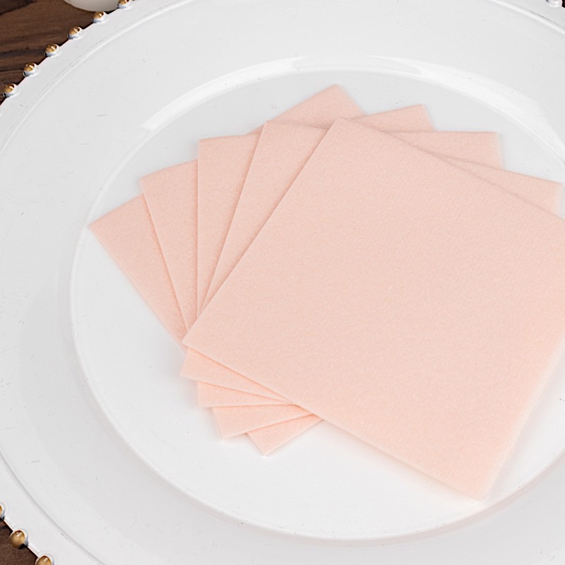 20 Square 10" x 10" Airlaid Paper Disposable Cocktail Napkins Party Decorations - Picture 15 of 114