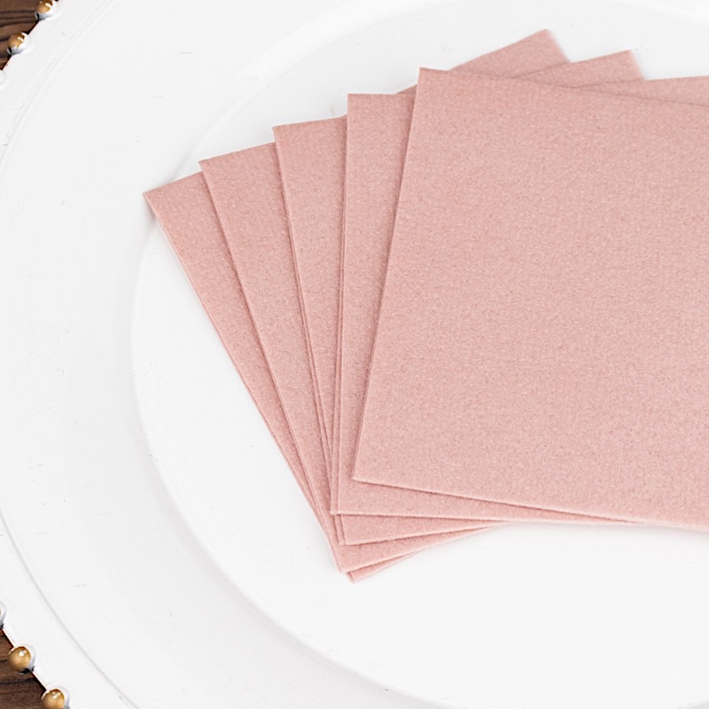 20 Square 10" x 10" Airlaid Paper Disposable Cocktail Napkins Party Decorations - Picture 36 of 114