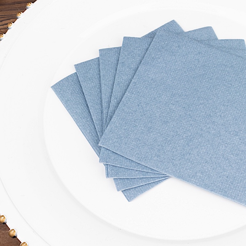 20 Square 10" x 10" Airlaid Paper Disposable Cocktail Napkins Party Decorations - Picture 31 of 114
