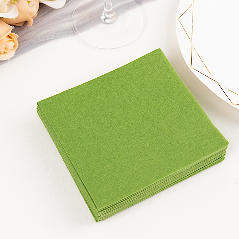 20 Square 10" x 10" Airlaid Paper Disposable Cocktail Napkins Party Decorations - Picture 77 of 114