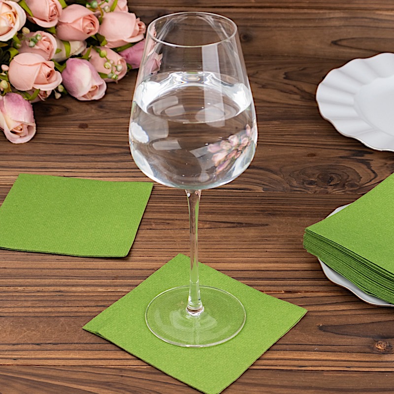 20 Square 10" x 10" Airlaid Paper Disposable Cocktail Napkins Party Decorations - Picture 81 of 114