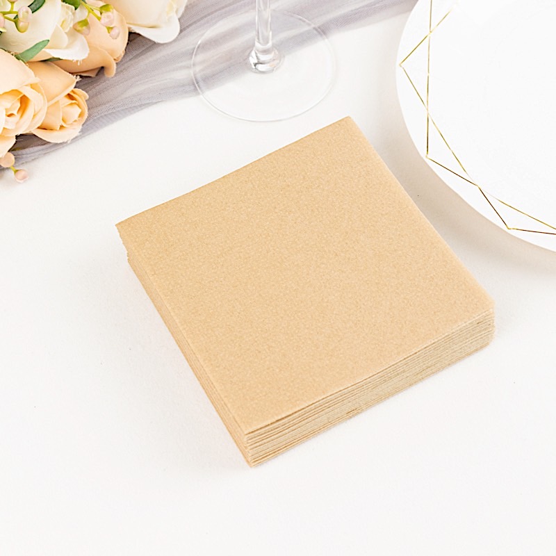 20 Square 10" x 10" Airlaid Paper Disposable Cocktail Napkins Party Decorations - Picture 64 of 114