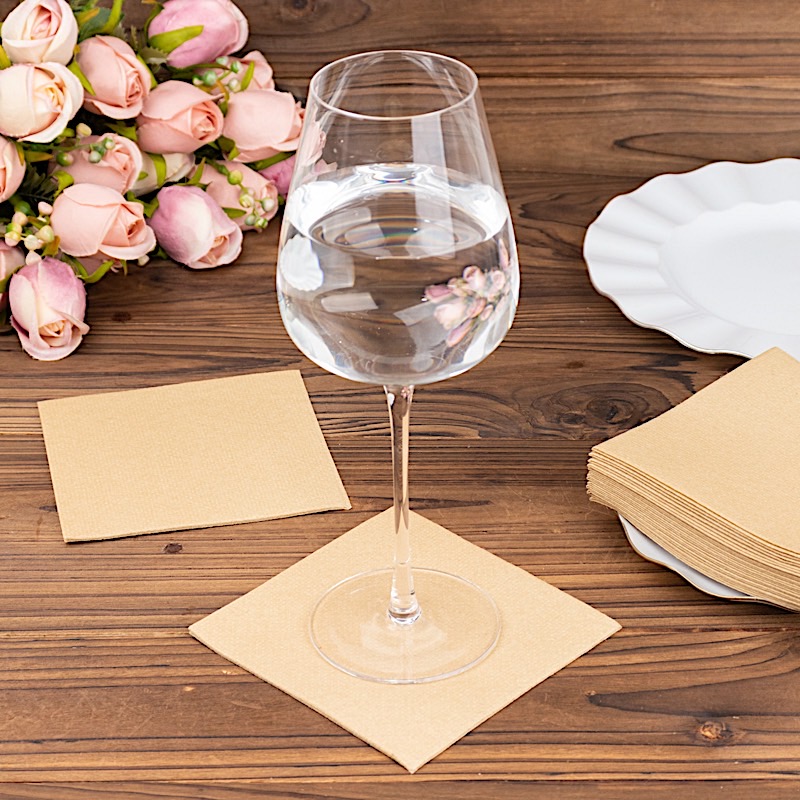 20 Square 10" x 10" Airlaid Paper Disposable Cocktail Napkins Party Decorations - Picture 65 of 114