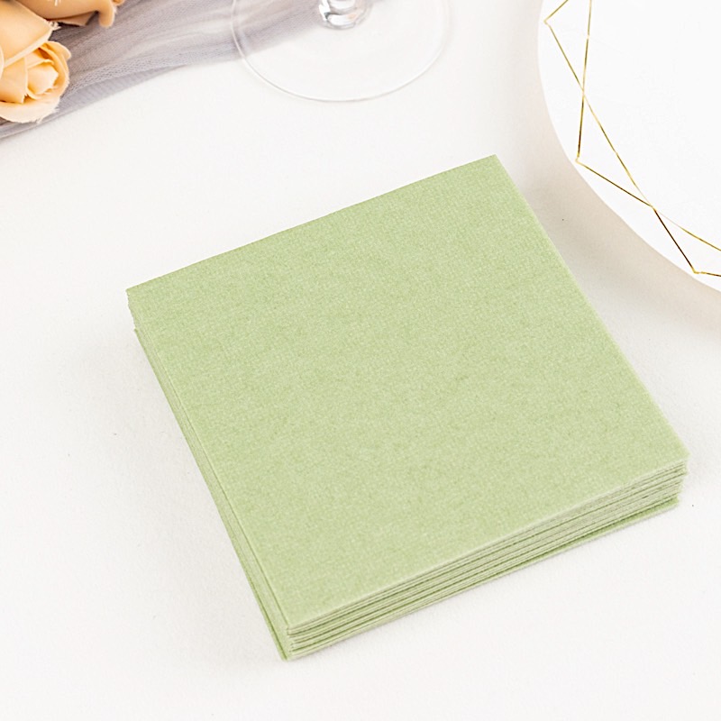 20 Square 10" x 10" Airlaid Paper Disposable Cocktail Napkins Party Decorations - Picture 84 of 114