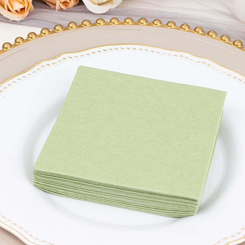 20 Square 10" x 10" Airlaid Paper Disposable Cocktail Napkins Party Decorations - Picture 89 of 114
