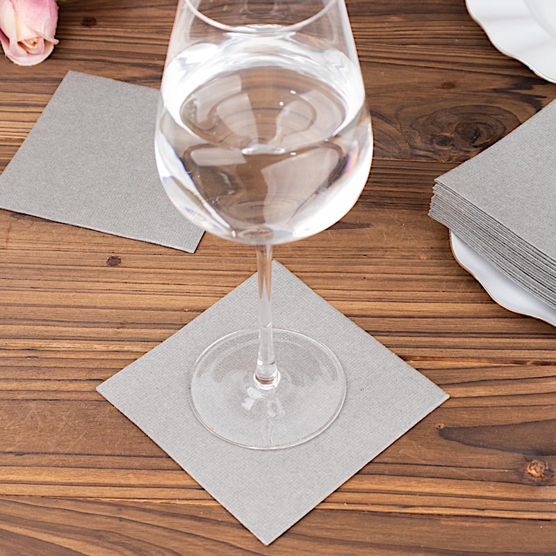 20 Square 10" x 10" Airlaid Paper Disposable Cocktail Napkins Party Decorations - Picture 96 of 114