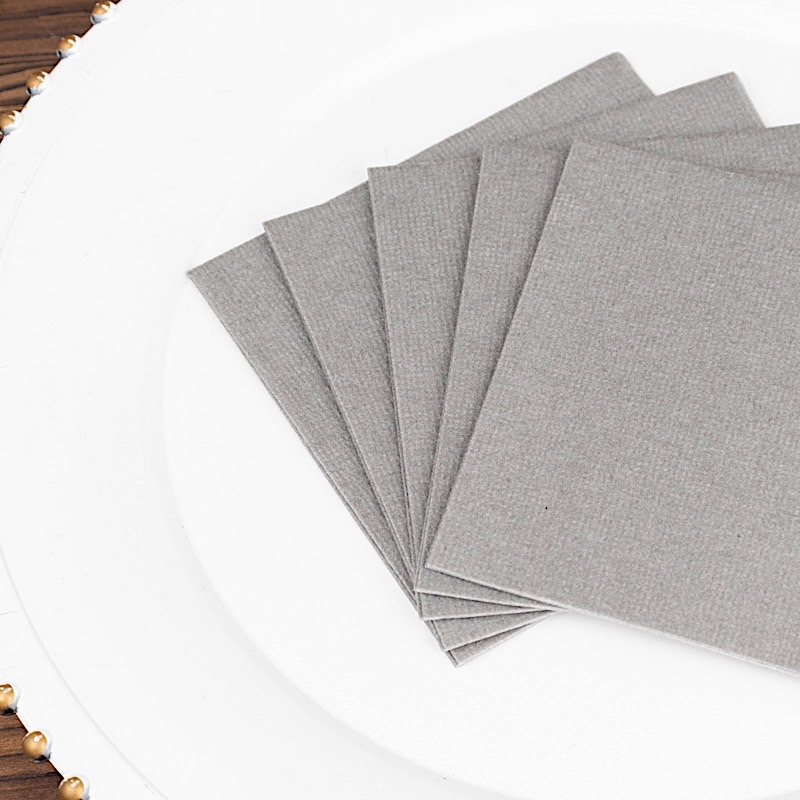 20 Square 10" x 10" Airlaid Paper Disposable Cocktail Napkins Party Decorations - Picture 97 of 114