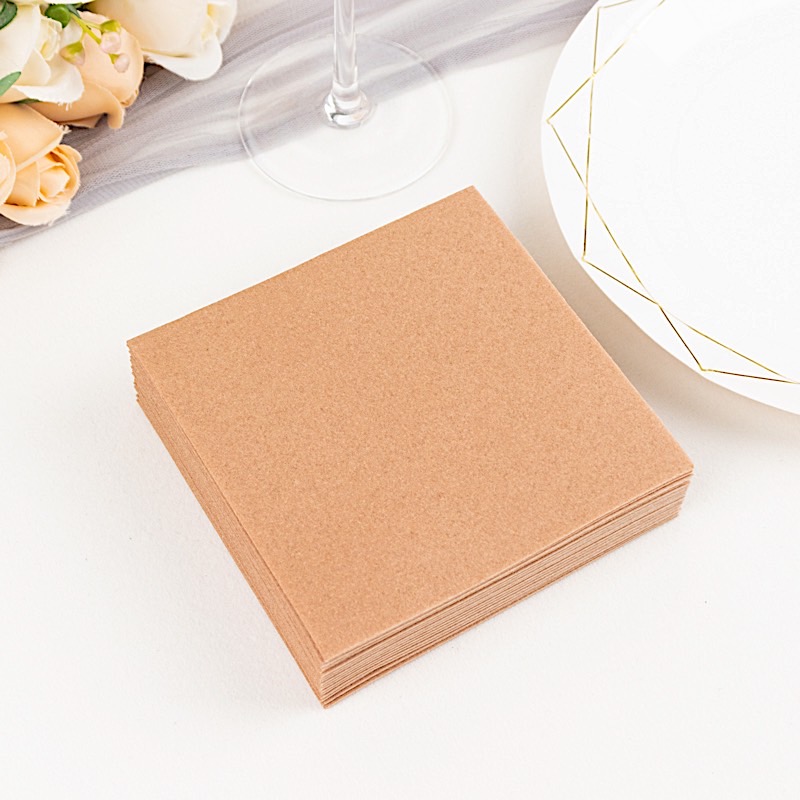 20 Square 10" x 10" Airlaid Paper Disposable Cocktail Napkins Party Decorations - Picture 103 of 114