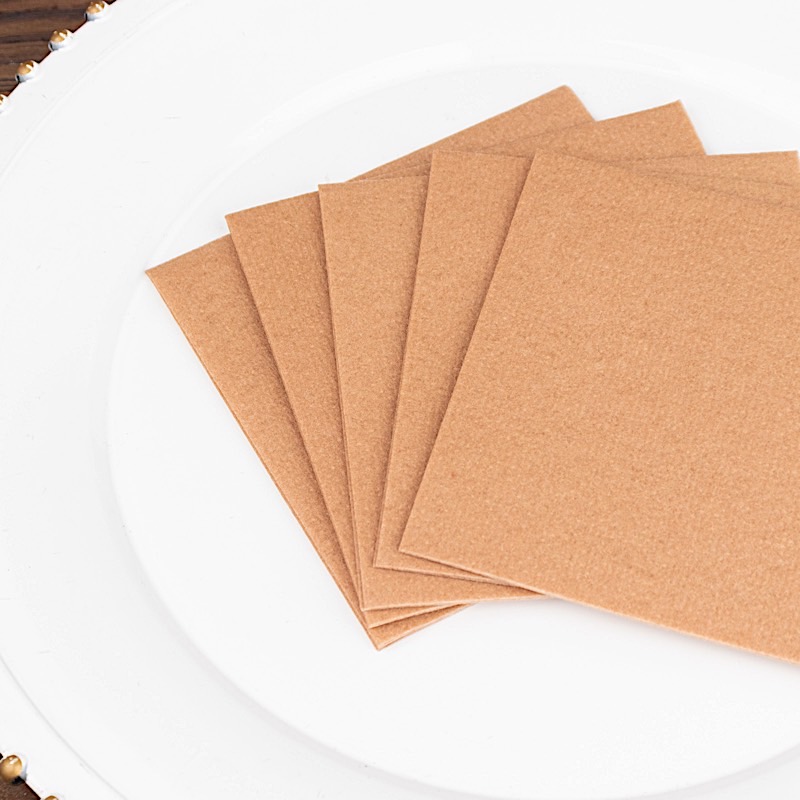 20 Square 10" x 10" Airlaid Paper Disposable Cocktail Napkins Party Decorations - Picture 106 of 114