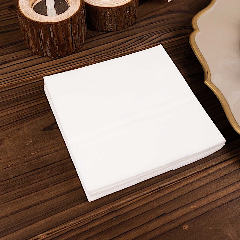20 Square 10" x 10" Airlaid Paper Disposable Cocktail Napkins Party Decorations - Picture 114 of 114