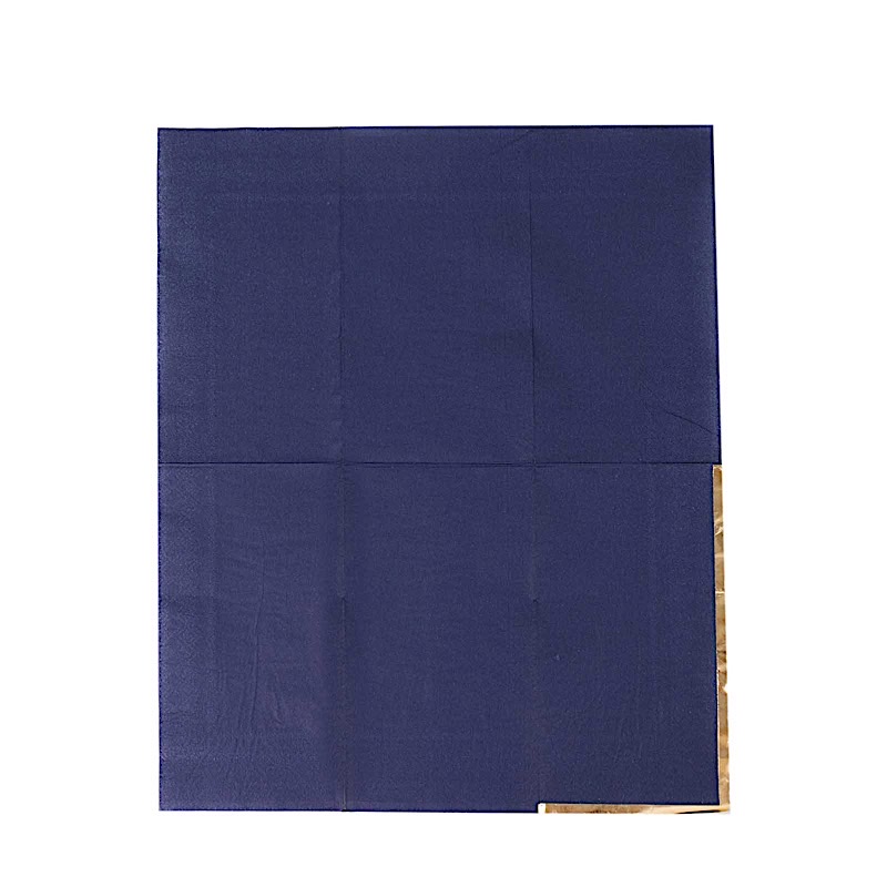 50 Plain Soft 2 Ply Dinner Table Paper NAPKINS with Gold Foil Edge Party Events - Picture 13 of 41