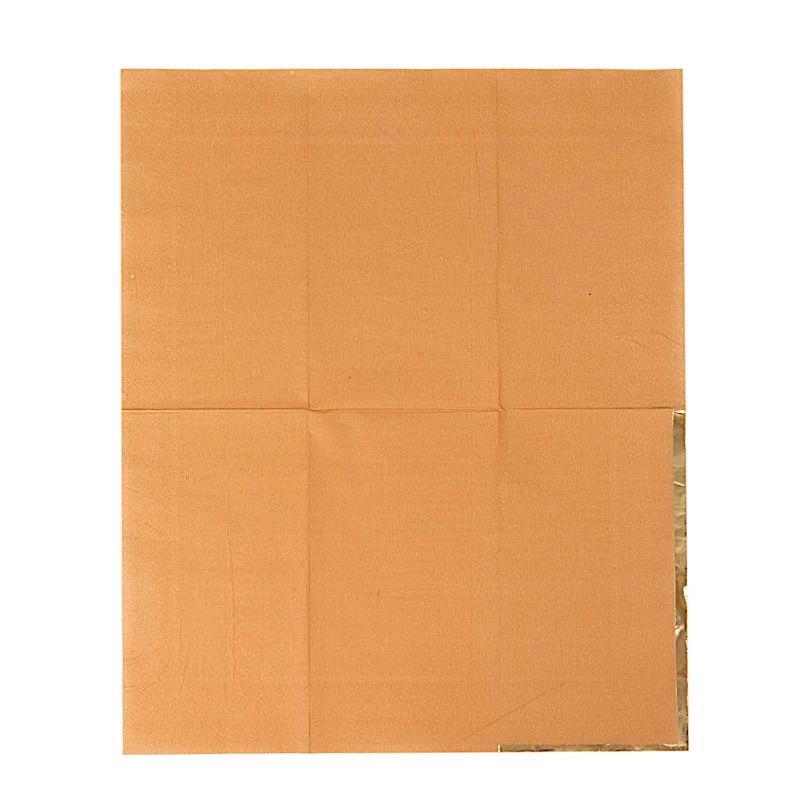 50 Plain Soft 2 Ply Dinner Table Paper NAPKINS with Gold Foil Edge Party Events - Picture 29 of 41