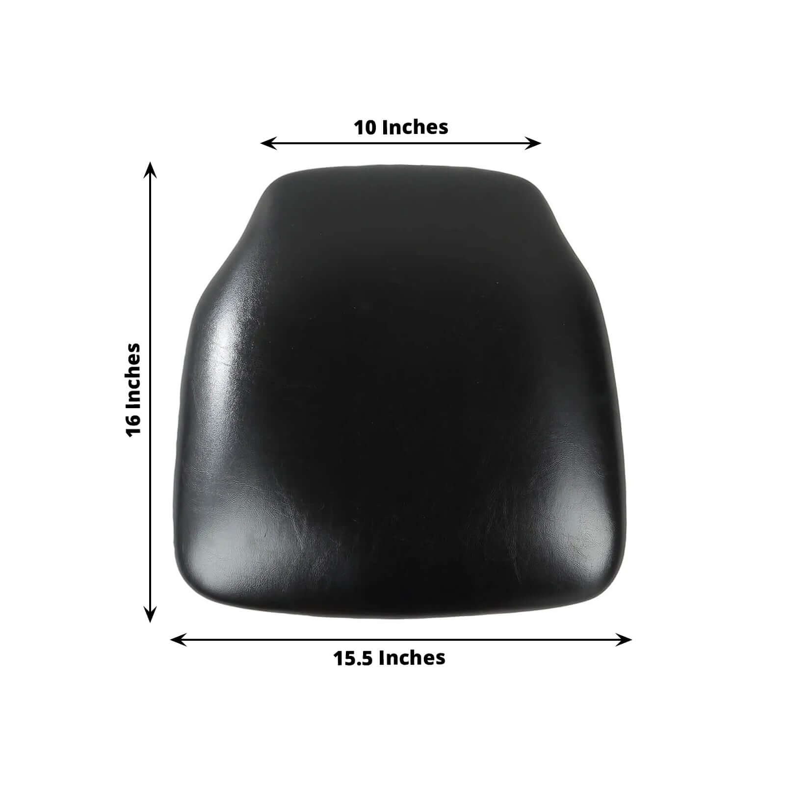 5 Leather 16" Chiavari Chair Cushions with Wood Backing Cover Party Decorations - Picture 9 of 26