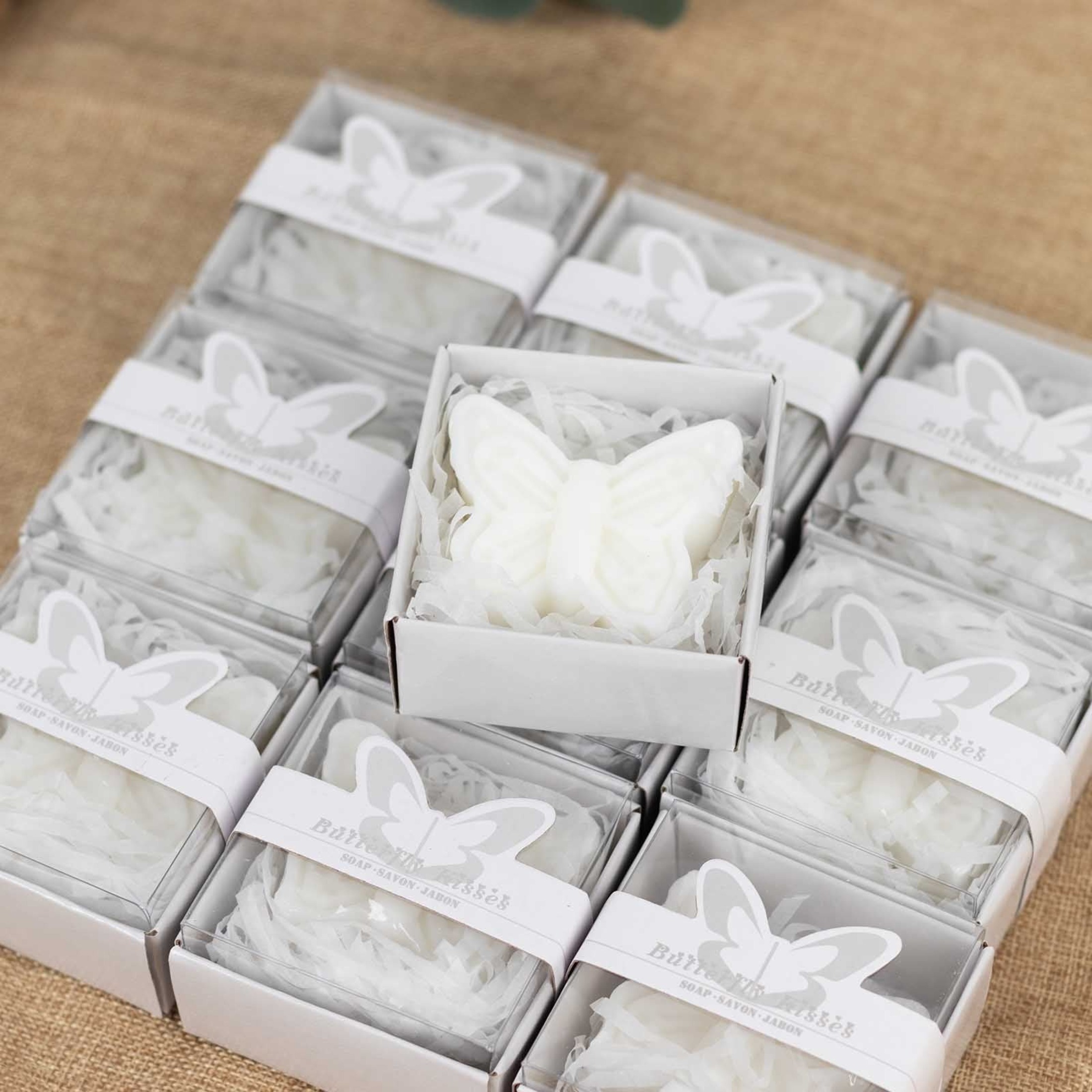 10 Butterfly Unscented Soap Party Favors Gift Boxes Events Decorations - Picture 20 of 25