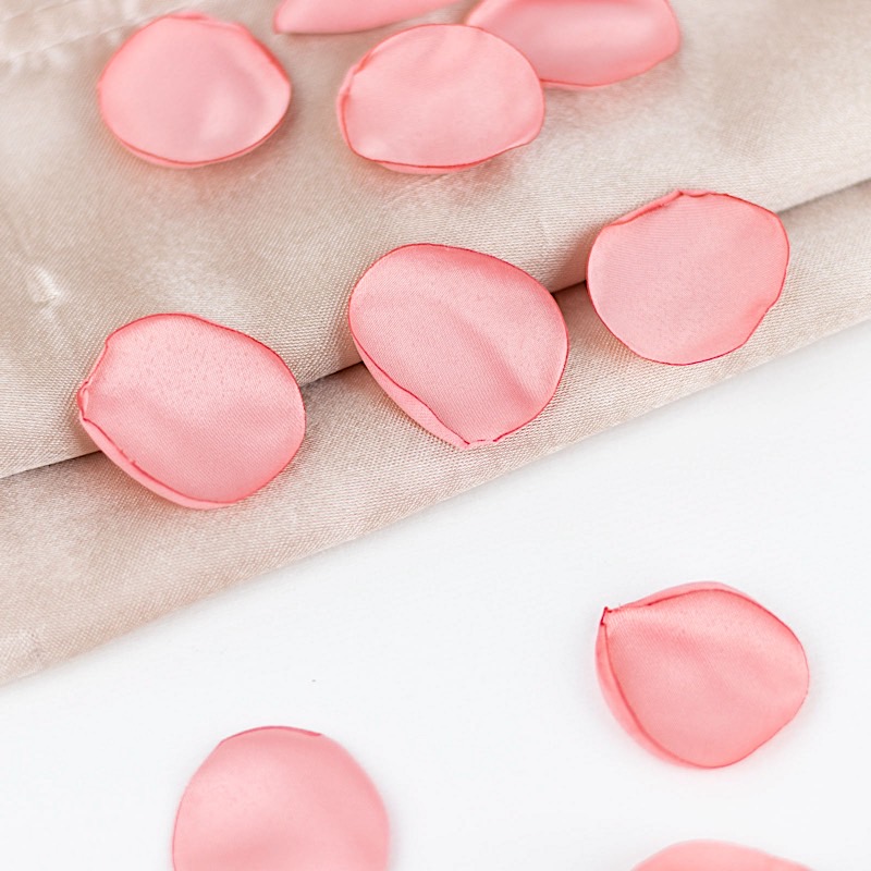 400 Matte Silk Rose Petals Round Artificial Flowers Table CONFETTI Party Events - Picture 34 of 81