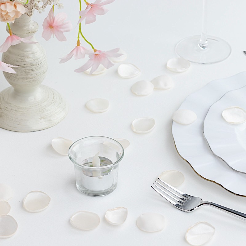 400 Matte Silk Rose Petals Round Artificial Flowers Table CONFETTI Party Events - Picture 60 of 81