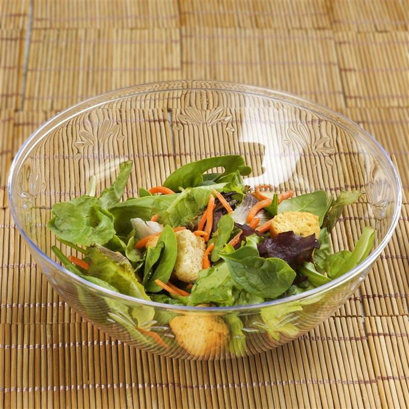 8" wide 32 oz ROUND PLASTIC Serving BOWLS Party Disposable TABLEWARE WHOLESALE