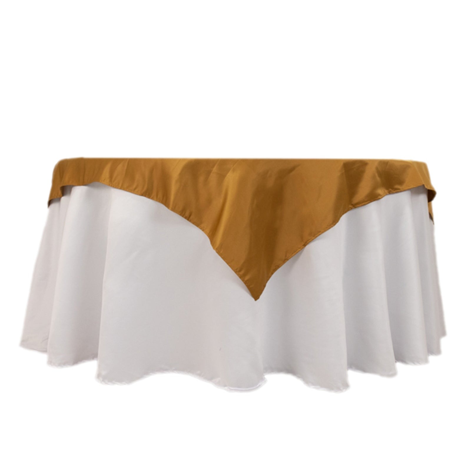 54"x54" Square Lamour Satin Tablecloths for a Wedding Party Decorations Supplies - Picture 55 of 135
