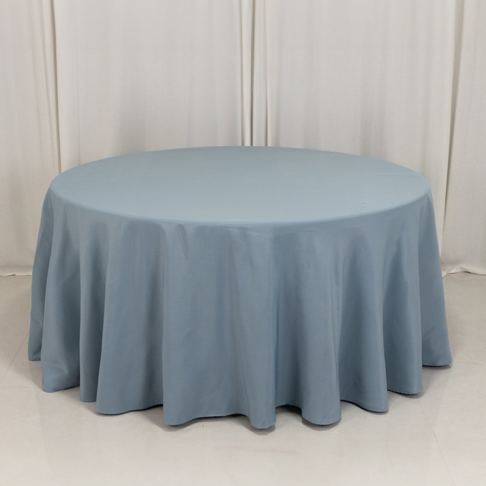 Round 120" Premium High Quality Polyester Tablecloth Wedding Party Table Linens - Picture 45 of 163