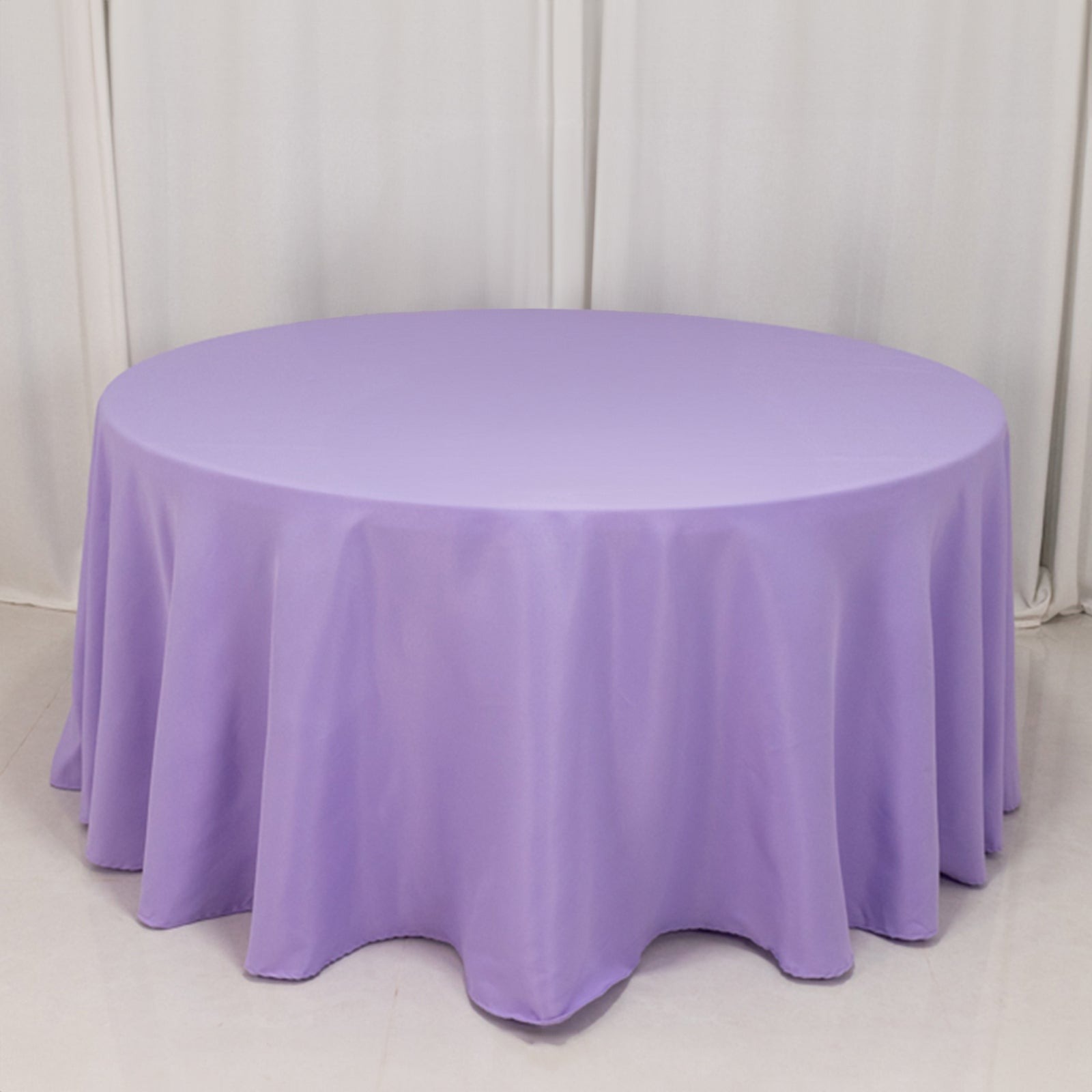 Round 120" Premium High Quality Polyester Tablecloth Wedding Party Table Linens - Picture 82 of 163