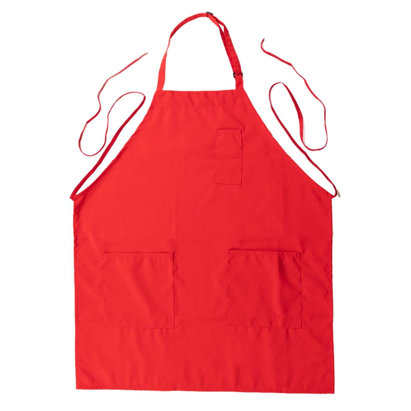 Premium Polyester Kitchen Chef Apron Adjustable Neck and Long Ties Home