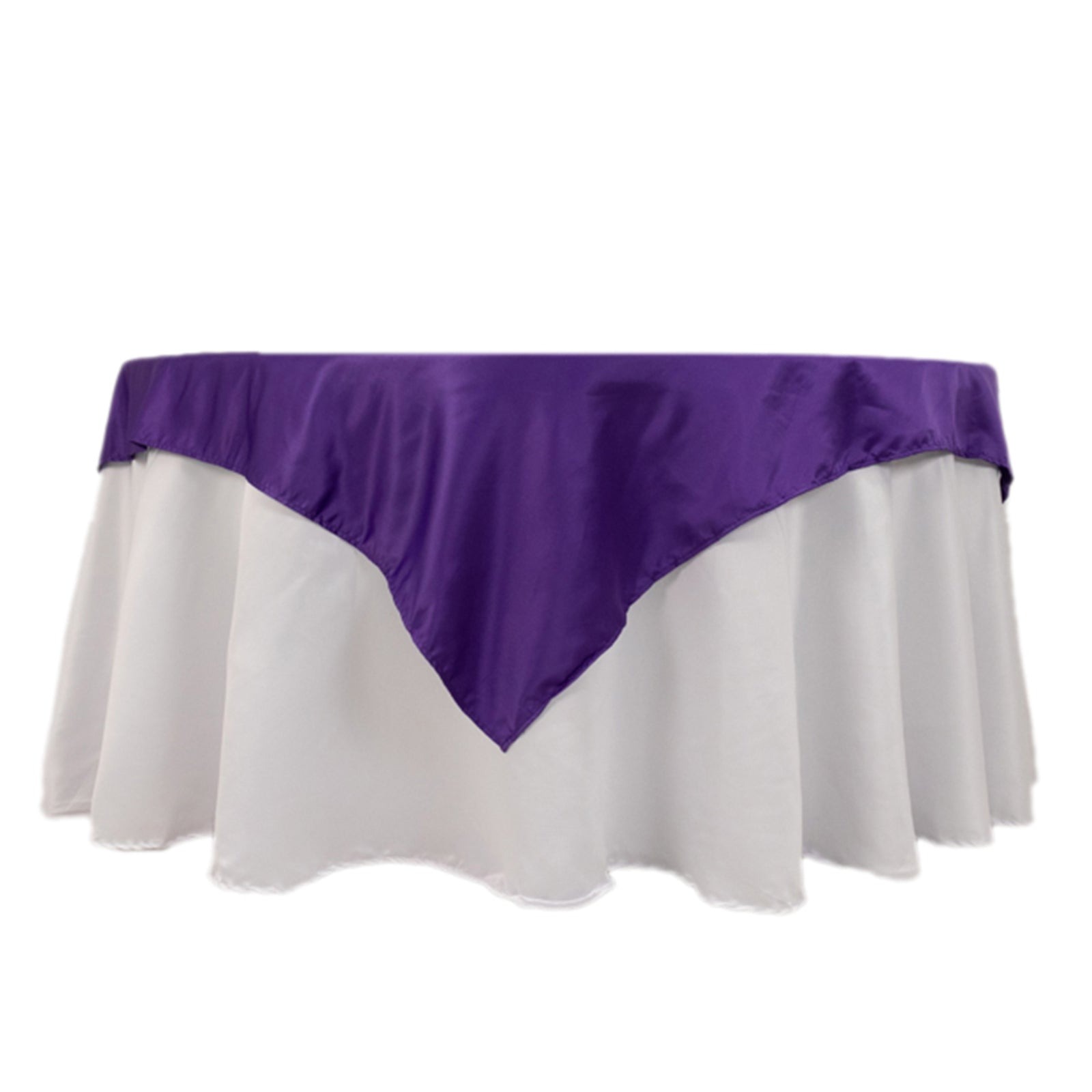 54"x54" Square Lamour Satin Tablecloths for a Wedding Party Decorations Supplies - Picture 100 of 135