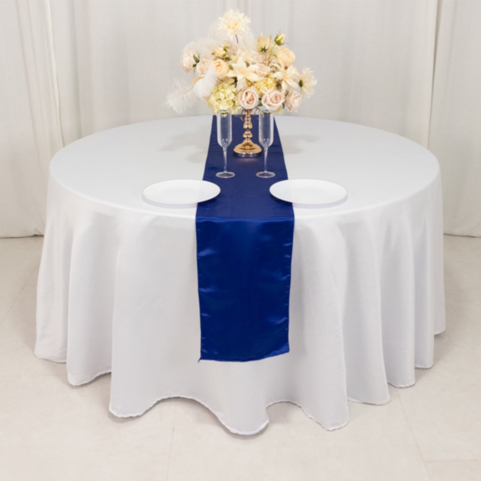 12" x 108" Satin Tischplatte Läufer glänzend Hochzeit Party Catering Dekorationen - Bild 147 von 170