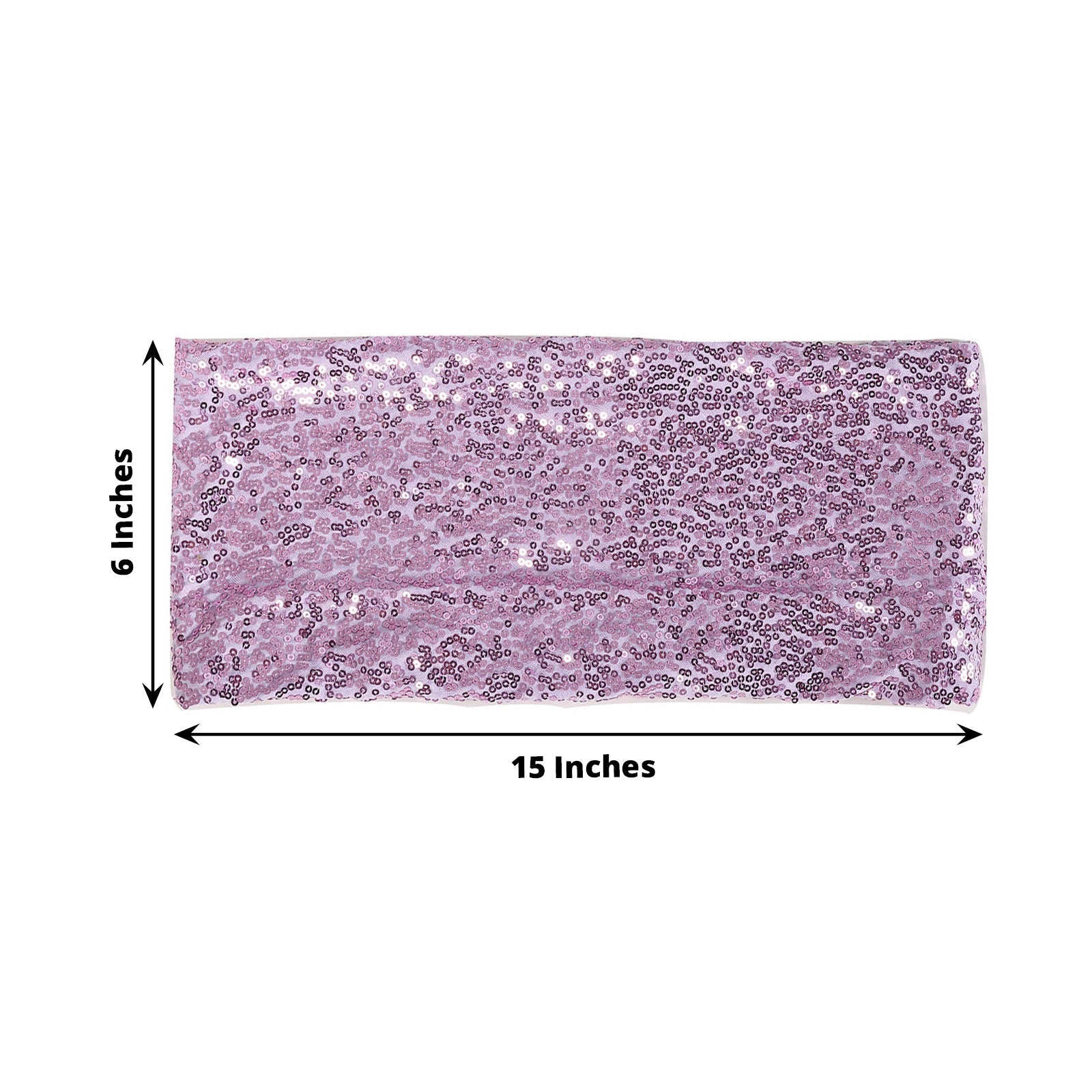 SPANDEX Sequined Chair Sashes for Wedding Party Decorations Wholesale Supplies - Picture 61 of 137