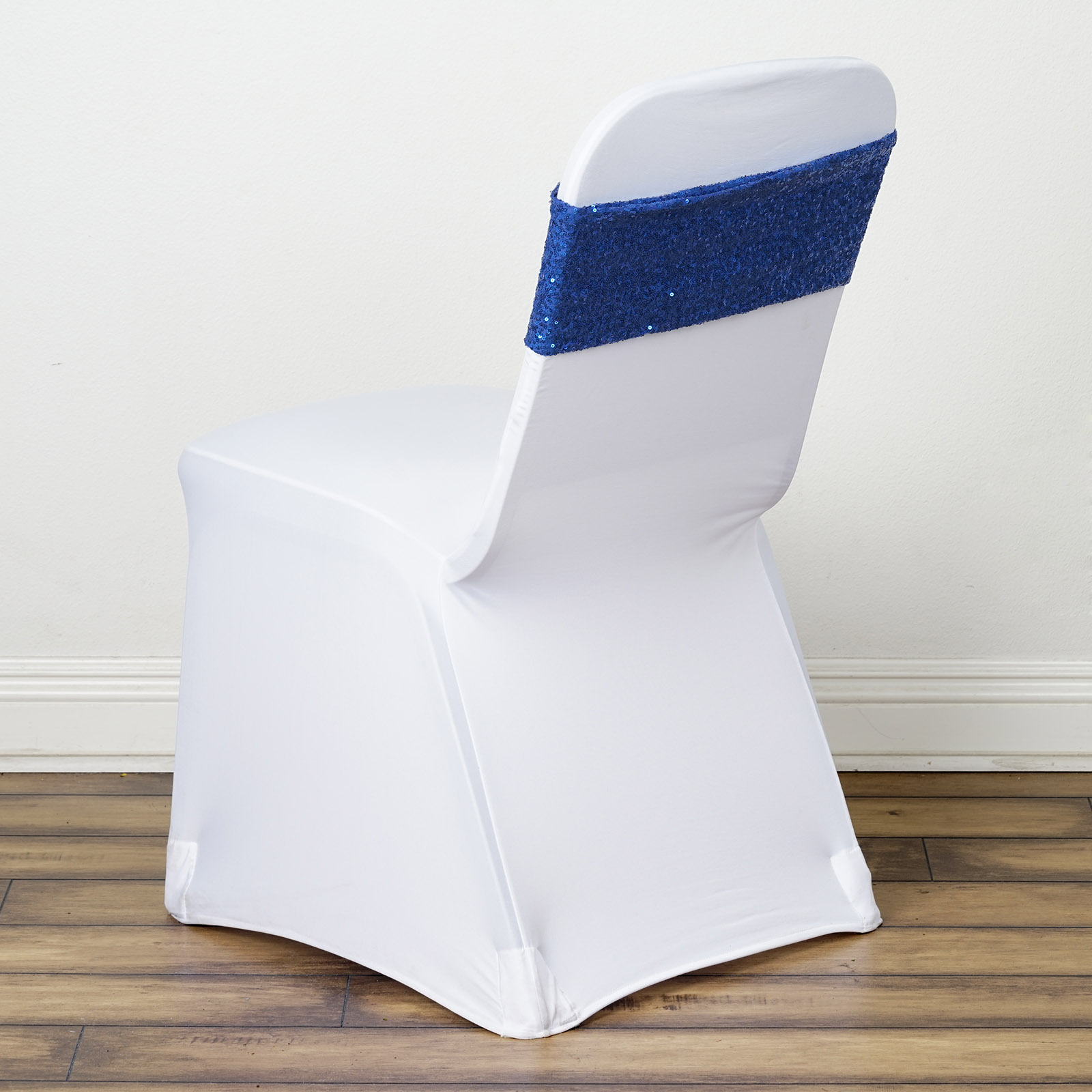 SPANDEX Sequined Chair Sashes for Wedding Party Decorations Wholesale Supplies - Picture 112 of 137