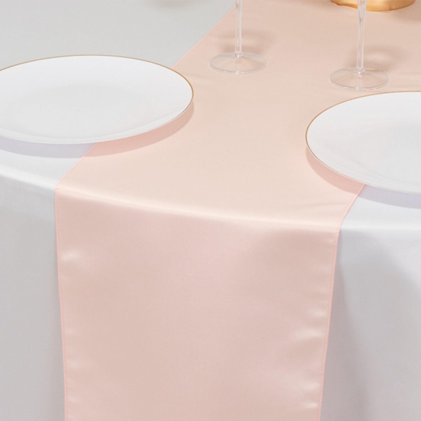 12" x 108" Satin Tischplatte Läufer glänzend Hochzeit Party Catering Dekorationen - Bild 31 von 170