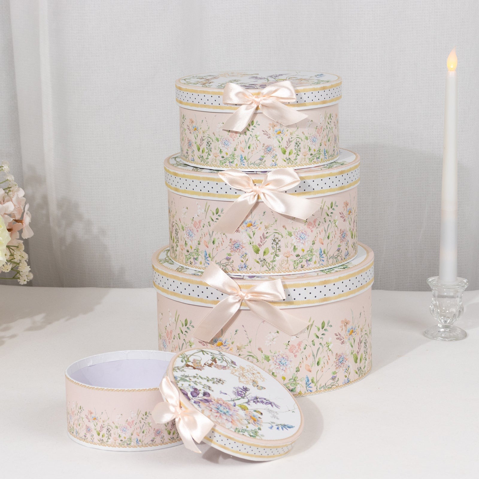 Es With Lids Decorations Centerpiece