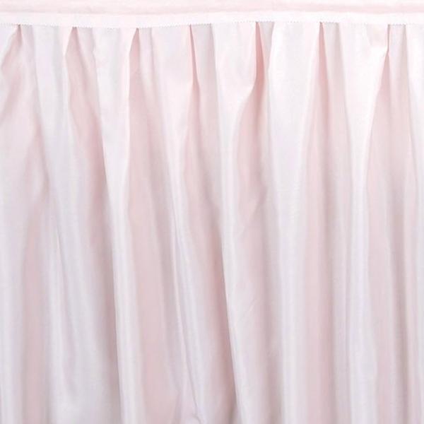 21 feet x 29" Polyester Banquet Table Skirt Wedding Party Linens Wholesale - Picture 17 of 93