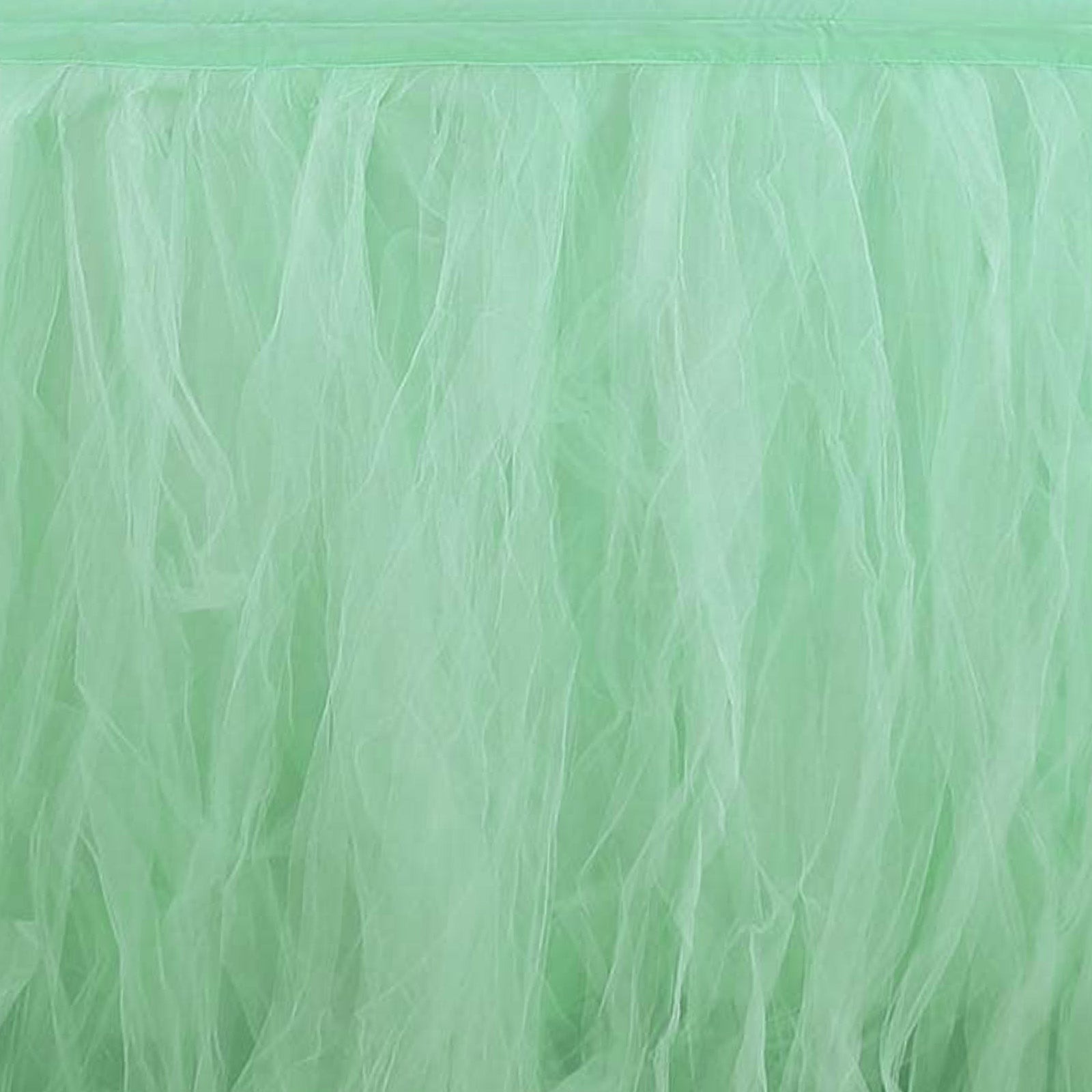 21 feet x 29" Multi Layers Tulle TABLE SKIRT Party Wedding Booth Decorations - Picture 21 of 42